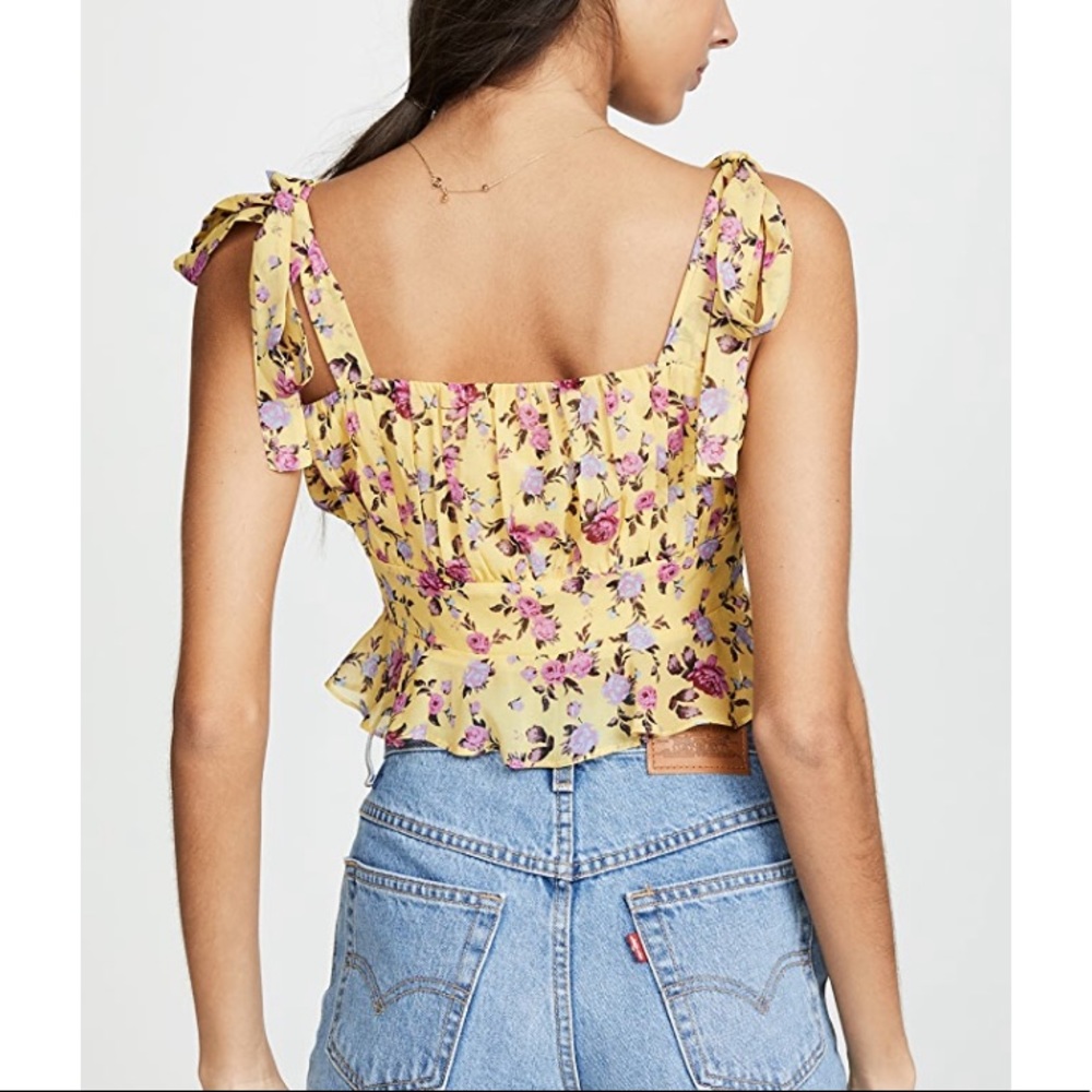 For Love and Lemons Beaumont Tank Top - Picture 3 of 7